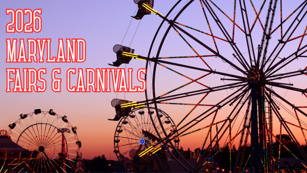 Poster for 2026 Maryland Fairs and Carnivals
